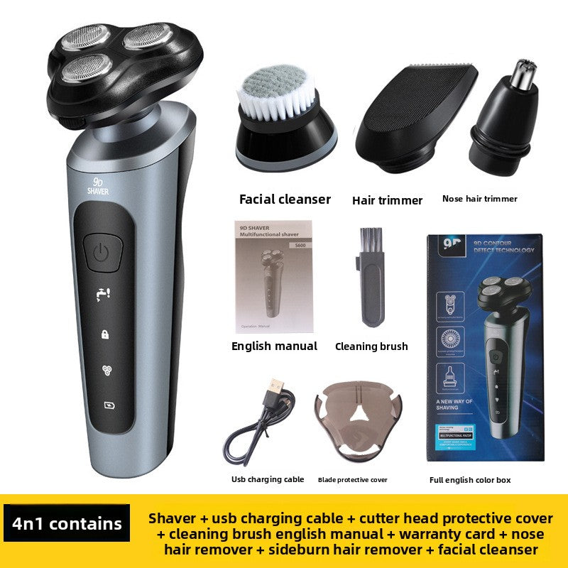 Multi-functional electric shaver