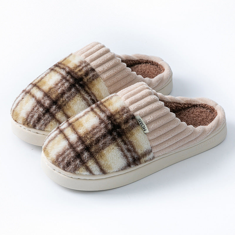 Winter Plush Non-Slip Indoor Slippers
