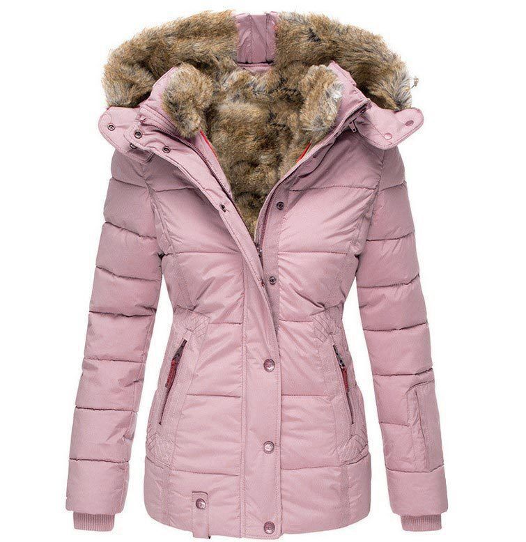 Women's Winter Warm Hooded Cotton Jacket