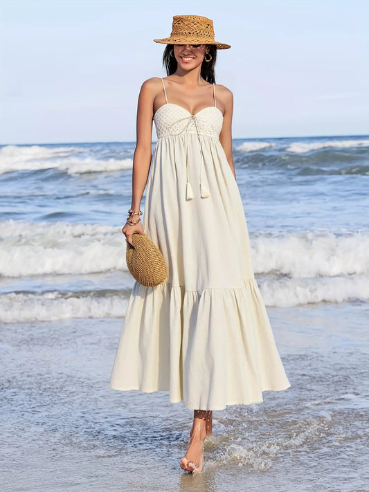 Sweetheart Neck Maxi Dress