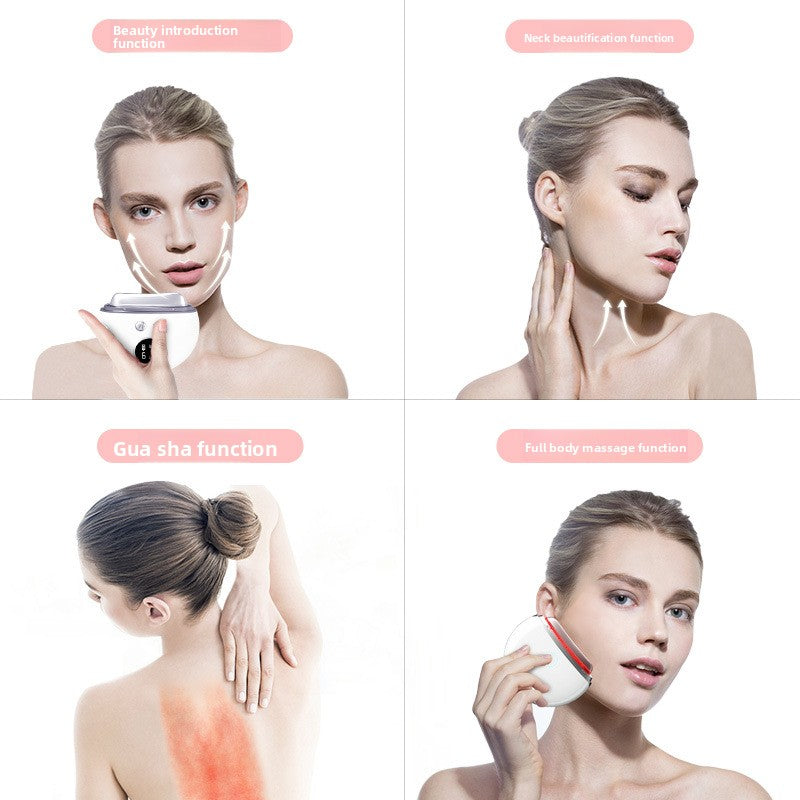 Micro-current Facial Beauty Device with Red Blue Light