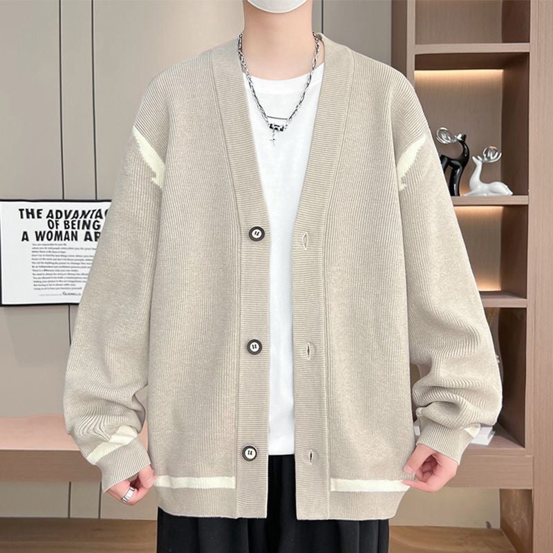 Striped casual jacket