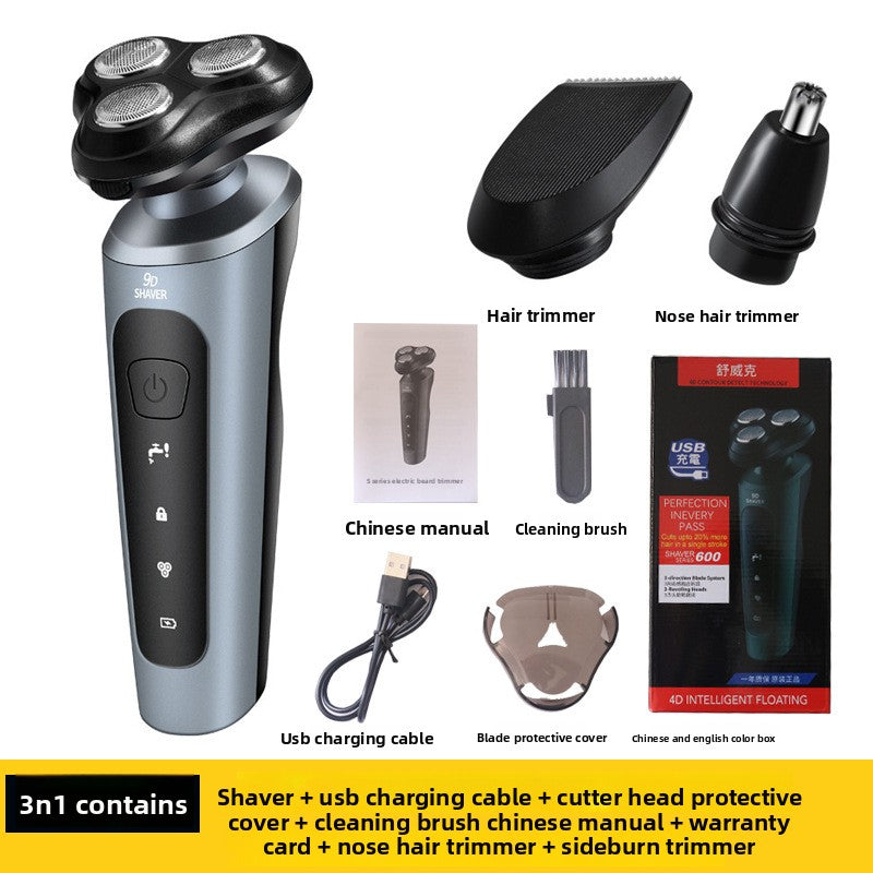 Multi-functional electric shaver
