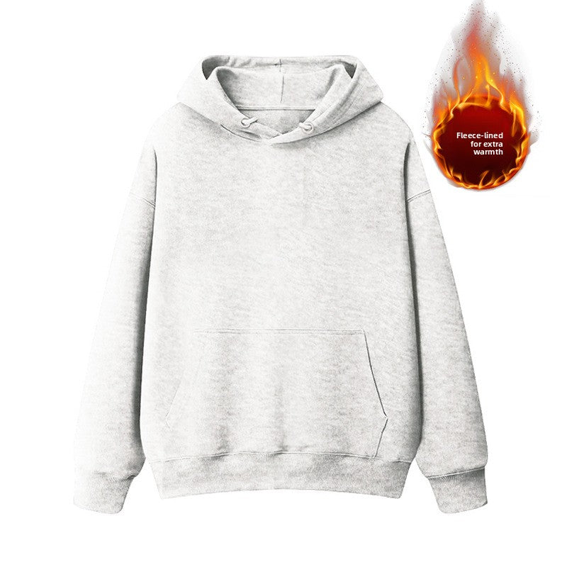 Loose Fit Hooded Sweatshirt for Women