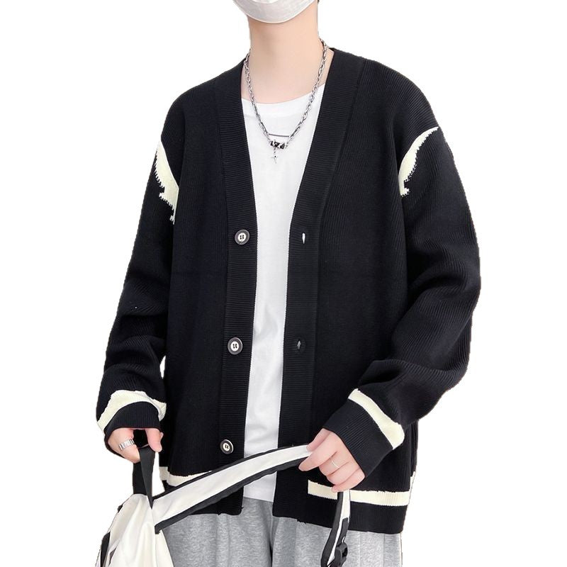 Striped casual jacket