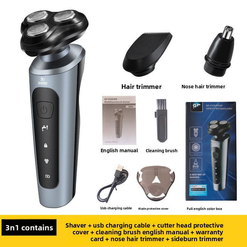 Multi-functional electric shaver