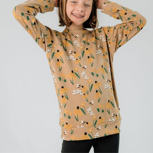 Youth Bamboo Raglan Pullover | Prints-0