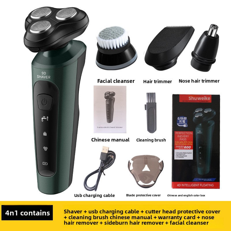 Multi-functional electric shaver