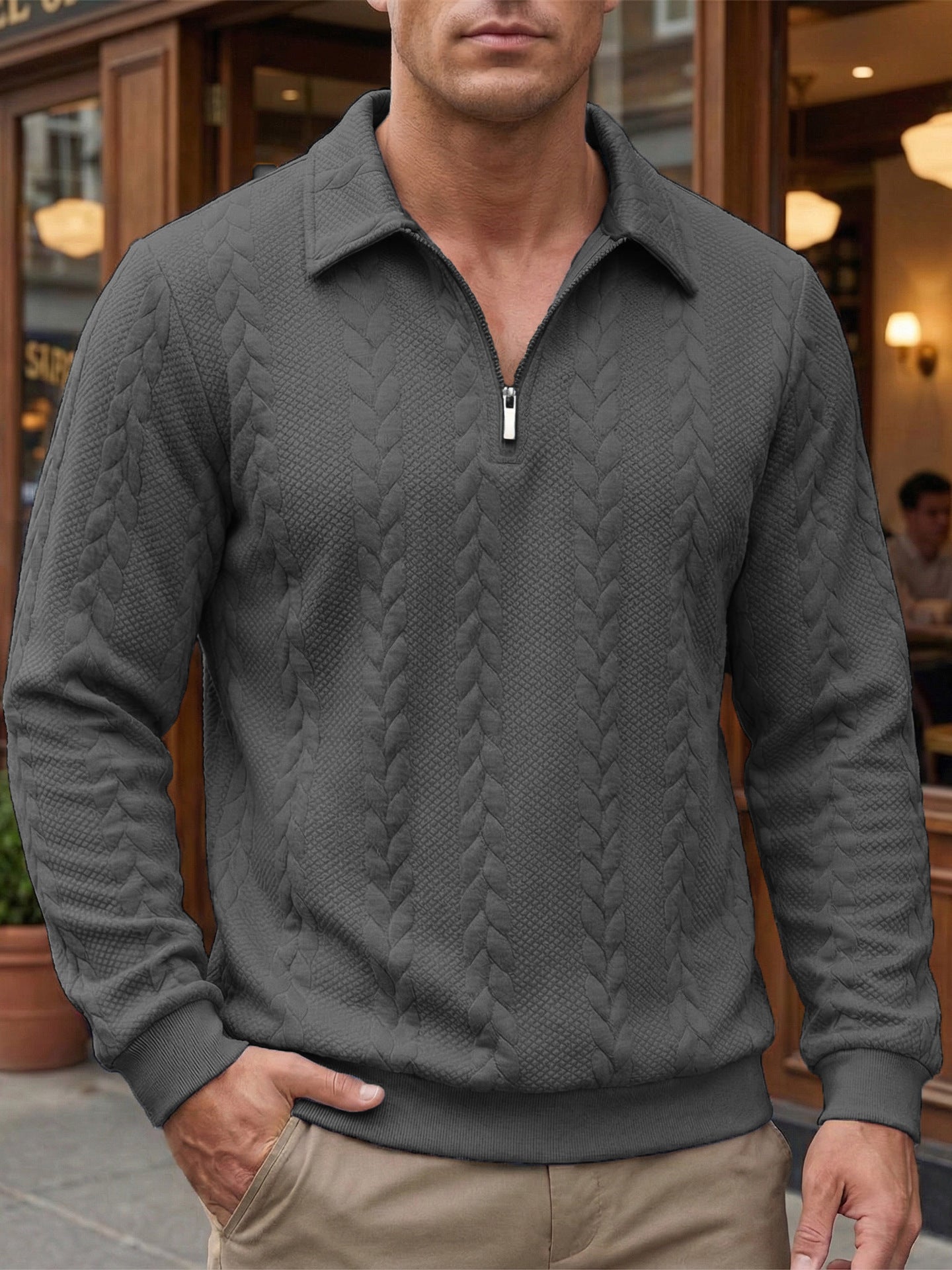 Mens Pullover Sweater