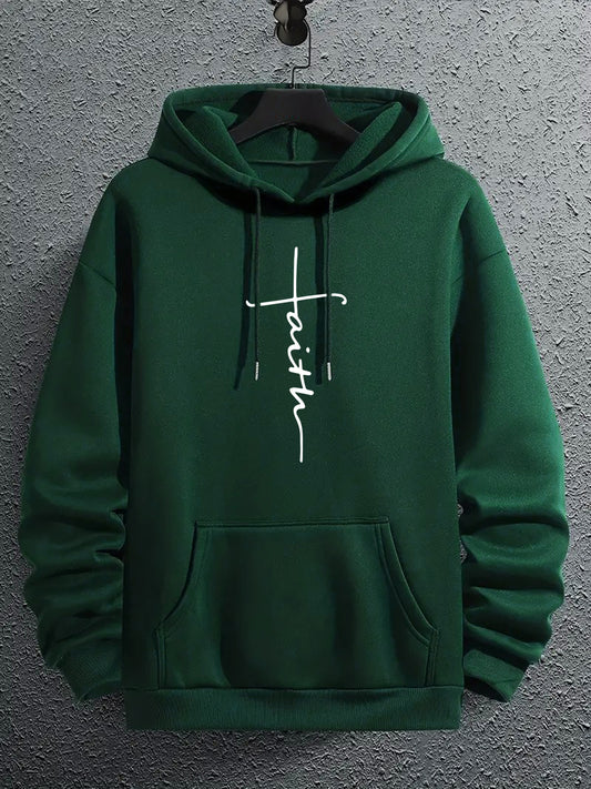 New Men's Casual Pullover Hoodie