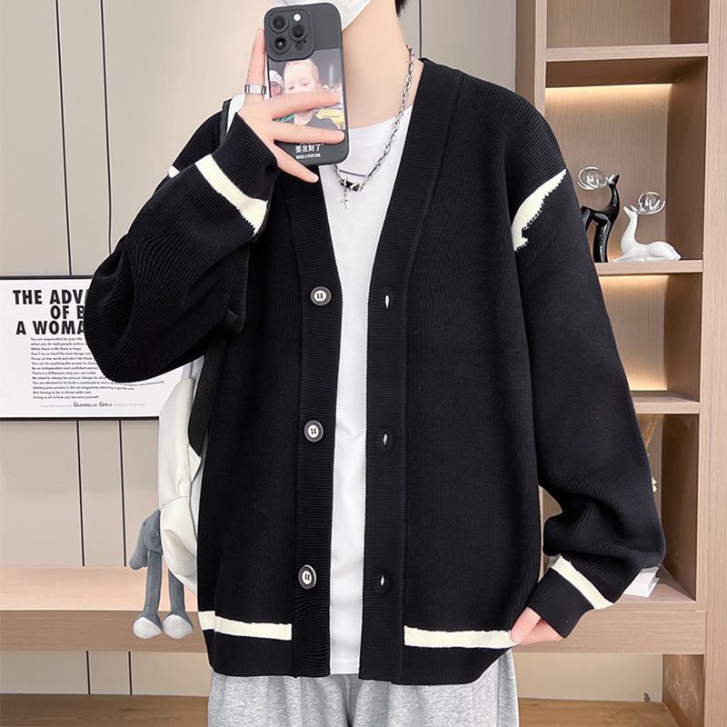 Striped casual jacket