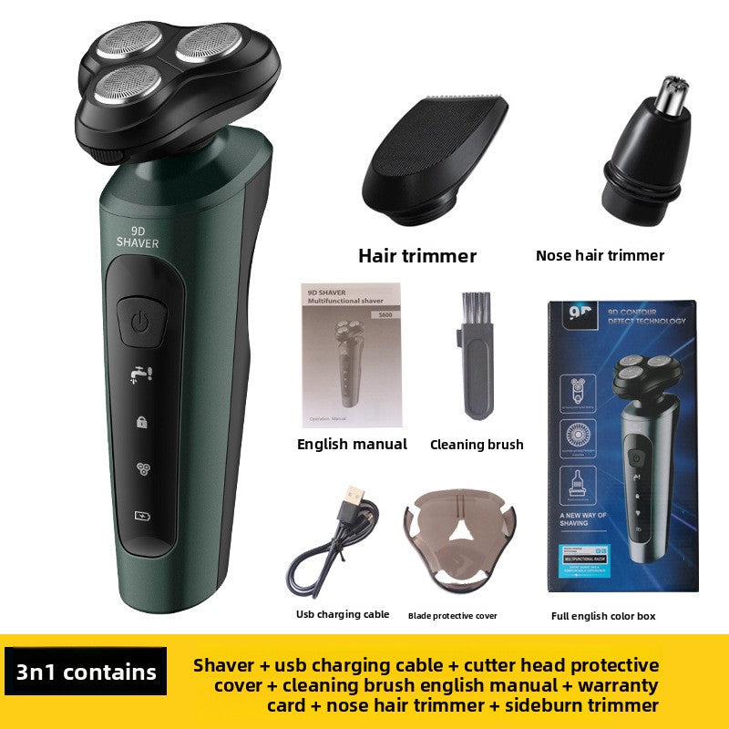 Multi-functional electric shaver