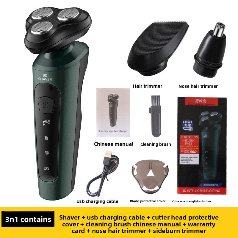 Multi-functional electric shaver