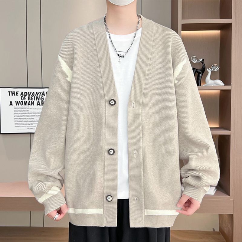 Striped casual jacket